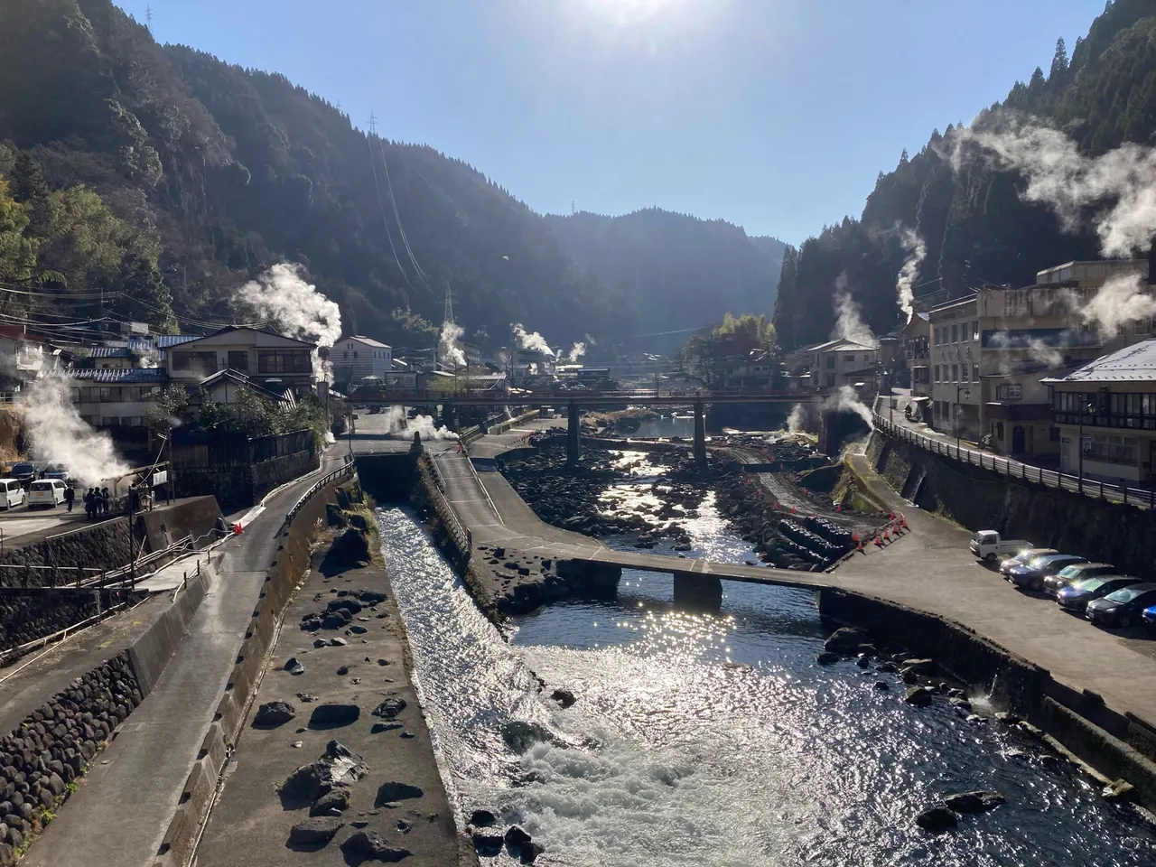 杖立温泉