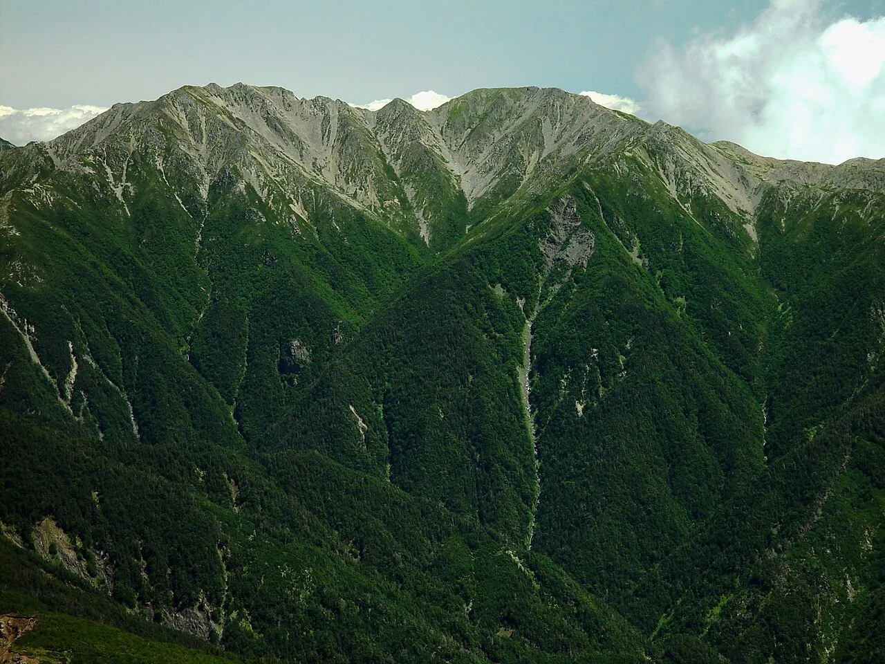 農鳥岳