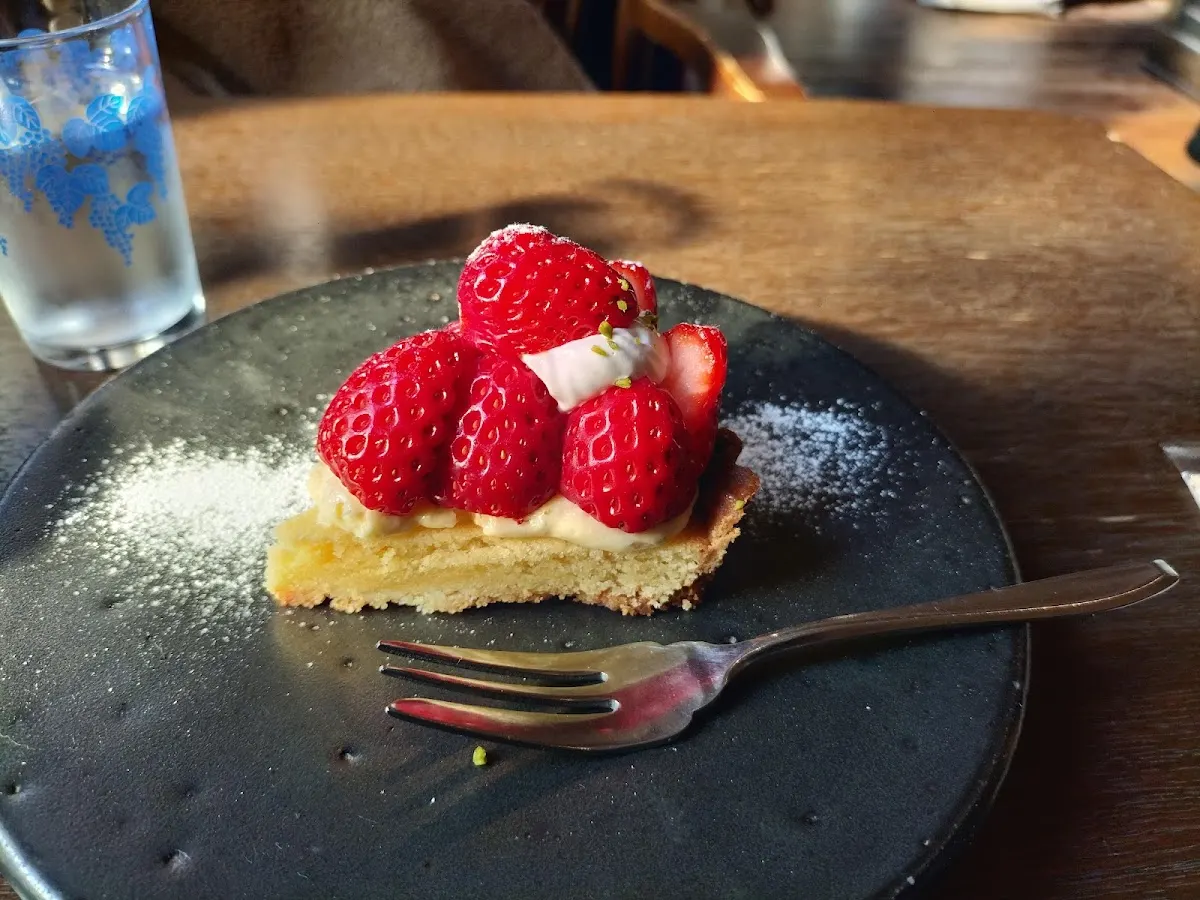 カフェでランチ