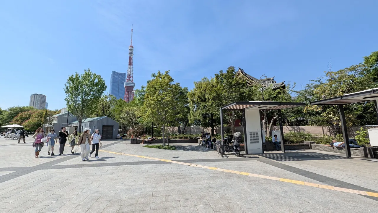 東京・夏の夜風を感じる芝公園・東京タワーさんぽモデルコース1泊2日