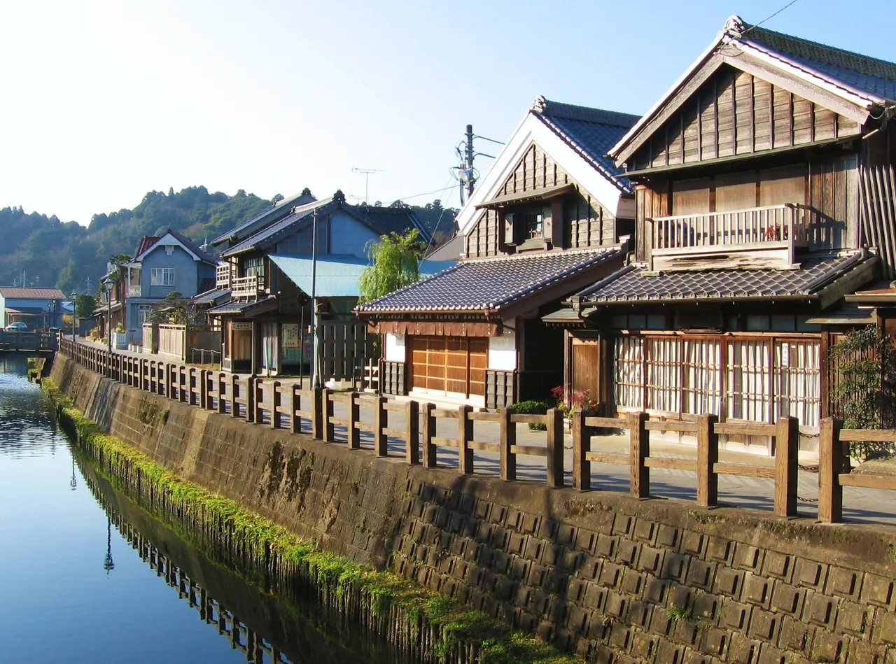 佐原の町並み